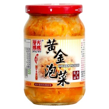 譽方媽媽 黃金泡菜  360g  1罐