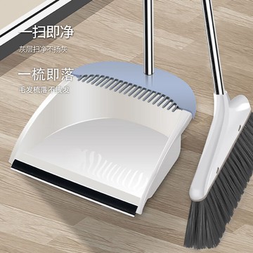 掃把簸箕套裝組合家用撮箕魔術笤帚刮水不粘頭發單個掃帚掃地神器