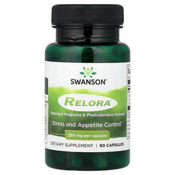 Swanson Vitamins, Relora®，250 毫克，90 粒膠囊