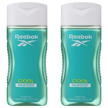 Reebok 銳步 清新水能量女性保濕香水沐浴膠  2個  250ml