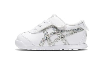 TD ONITSUKA TIGER MEXICO 66 WHITE SILVER GLITTER