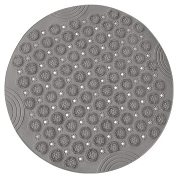 小麥購物 浴室防滑按摩墊 L140  1個  灰色  55 x 55cm