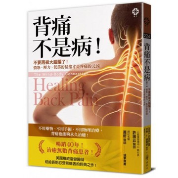 背痛不是病！：不要再被大腦騙了！憤怒、壓力、低落的情緒才是疼痛的元凶/約翰．E．薩爾諾醫師【城邦讀書花園】