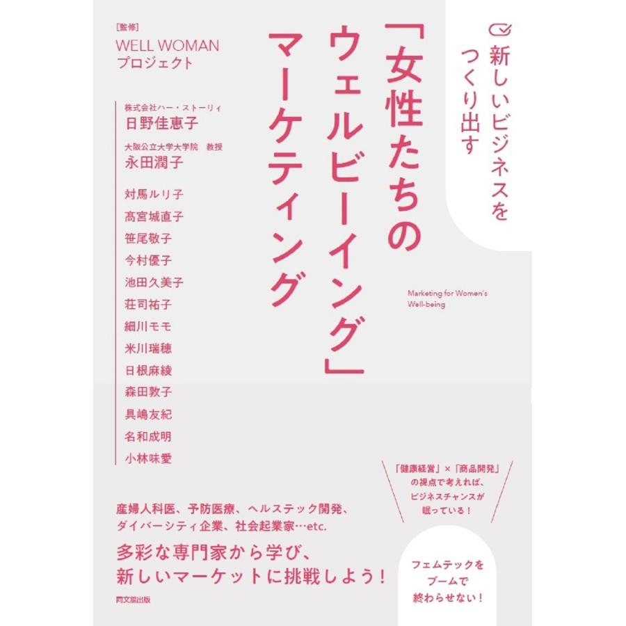 女性たちのウェルビーイング マーケティング 新しいビジネスをつくり出す