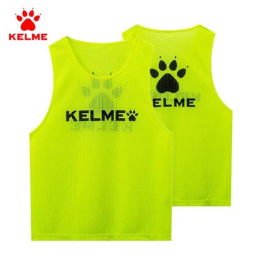 KELMEKIDS卡爾美男童t恤無袖背心足球訓練比賽分隊團購籃球運動服