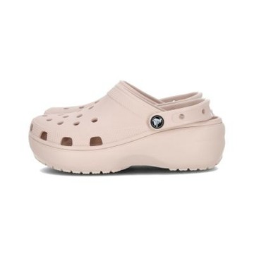 Crocs Classic Platform Clog 女鞋 粉色 雲朵 厚底 洞洞鞋 涼拖鞋 206750-6UR