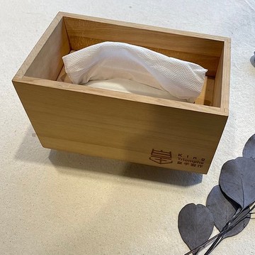 【皇手製作】台灣檜木 面紙盒/衛生紙盒