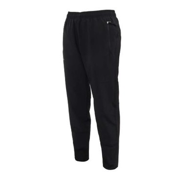 KAPPA 女平織長褲-慢跑 路跑 訓練 防潑水 抗UV 33235JW-005 黑灰