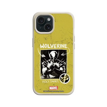 iPhone 15 SolidX 貝殼灰 - 迪士尼-漫威 Marvel - 金鋼狼-Deadpool 3 圖畫風
