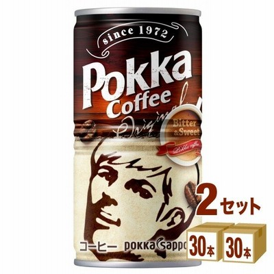 ポッカコーヒーオリジナル 190g 60本（30本×２ケース）缶 コーヒー