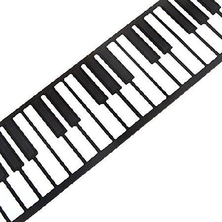 an-do-er 88 Key Electronic Piano Keyboard Silicon Flexible Piano with Loud Speaker and Foot Pedal