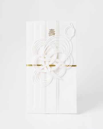 日本手作水引賀禮紅包袋 - 閃耀珍珠款