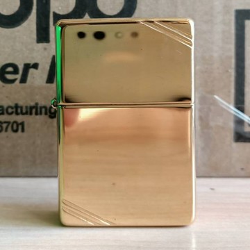 【正品附發票 / 現貨】美國 Zippo 打火機 正品 Vintage 1937復刻版  黃銅鏡面拋光 (型號270)