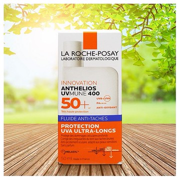 LA ROCHE-POSAY 理膚寶水~安得利淡斑淨亮極效夏卡防曬液SPF50+(50ml) 海洋友善