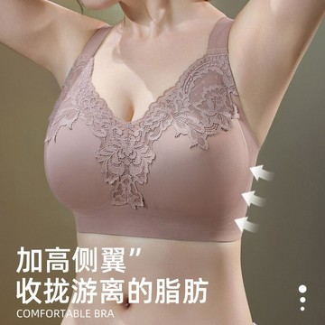 M-6XL 無痕大尺碼內衣 大胸顯小 薄杯內衣 大罩杯內衣 薄款透氣 舒適內衣 運動型內衣 全罩杯 無痕美背內衣