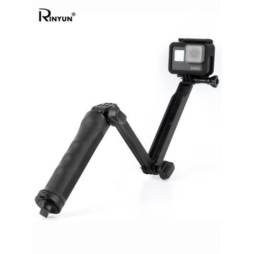 GoPro hero13/12/11/10/9/8/7/6三折自拍桿三向項臂3-way支架配件