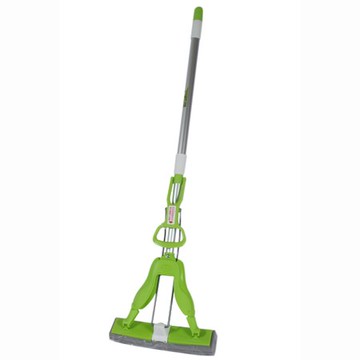 百利 高效型免沾手膠棉拖把