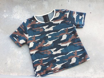 迷彩風景 - 短袖上衣