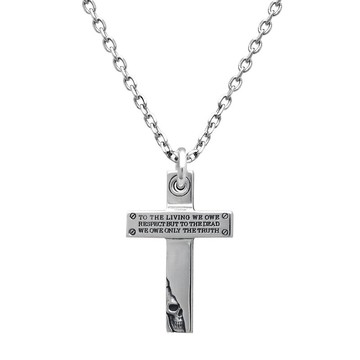 十字架項鍊 男款 / 銀 925 項鍊 男款 / 男士飾品 / 銀飾 / 日本製造 / 銀飾 925 項鍊 / fc276