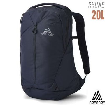 【GREGORY】RHUNE 20 多功能電腦背包20L.雙肩後背包.上學/通勤書包/ 143375-B027 星艦藍