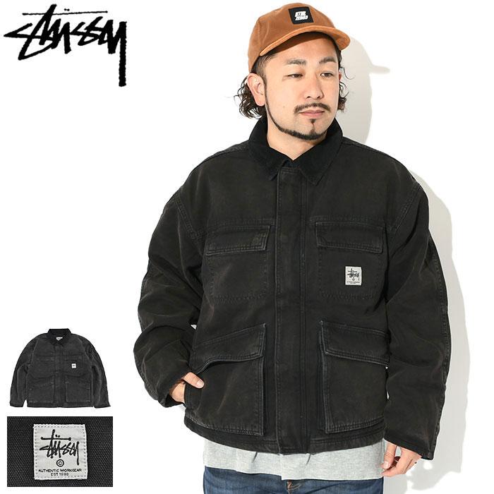 ステューシー ジャケット STUSSY メンズ Washed Canvas Shop(stussy 