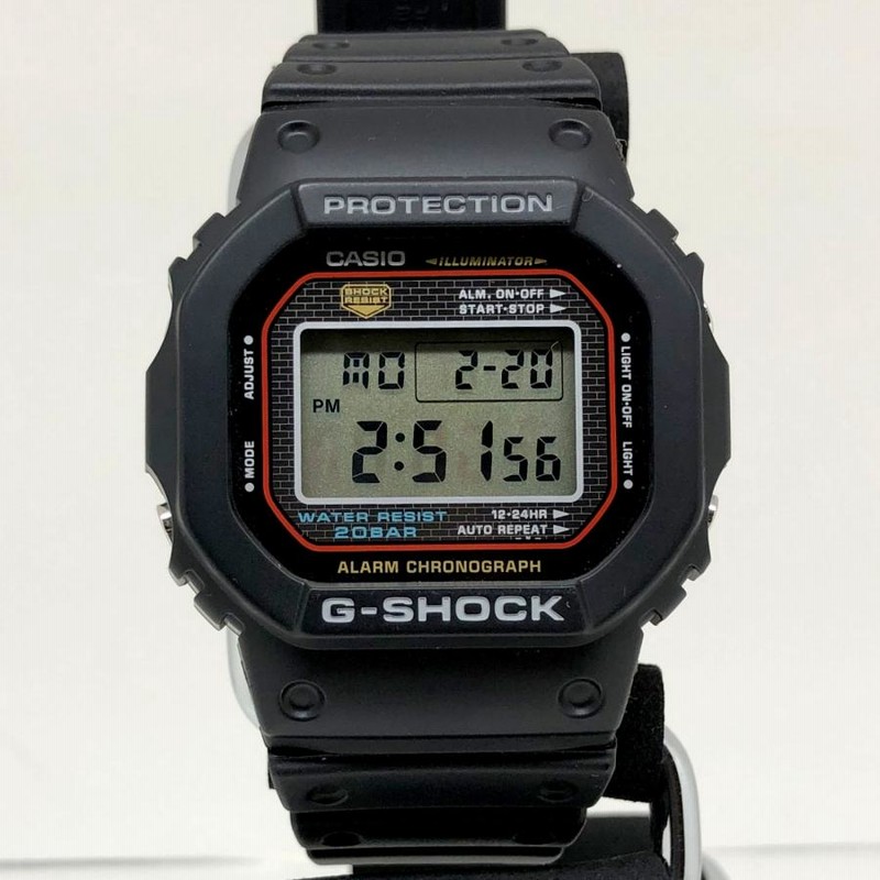 G-SHOCK ジーショック CASIO カシオ 腕時計 DW-5000-1JF 初代復刻 復刻モデル 原点回帰 スクエア デジタル クォーツ  【ITHQZIXGAYQW】 | LINEブランドカタログ