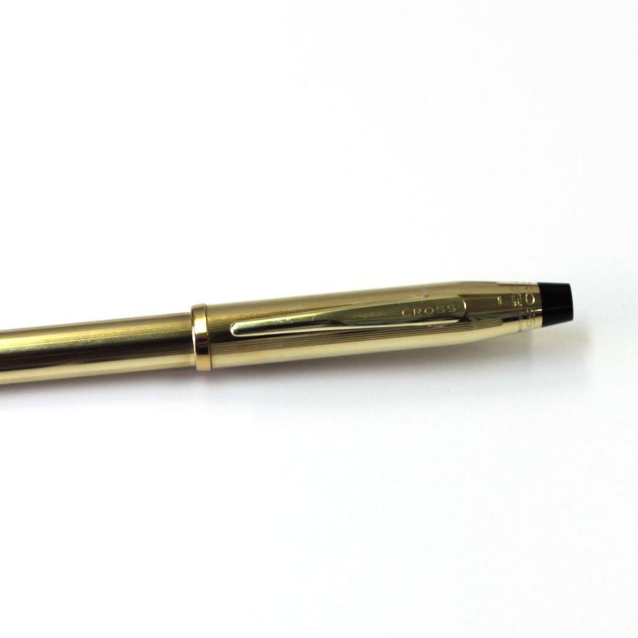 CROSS(クロス) クラシックセンチュリーシャープペン（ペンシル） 0.7mm 一体型 10金張り  プレゼント ギフト 就職 御祝 誕生日