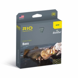 RIO Products Avid Series Bass Fly Line Warm Fishing Conditions Front Taper with Welded Loops Easy Casting Slick Coating