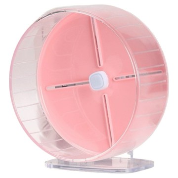 寵物星樂園 糖果色靜音滾輪 附支架 20cm  1個  糖果粉