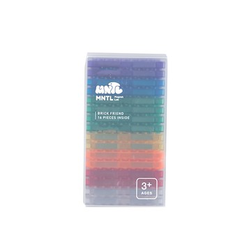 MNTL 積木好朋友 16片 多樣組合  多色  1組