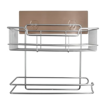 Easy 易立家 304不鏽鋼紙巾調味罐兩用架  銀色  1組