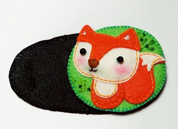 訓練眼罩 弱視矯正 眼罩 Patch Eye  單眼左右更換式遮眼罩- 狐狸