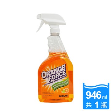 ecolab美國進口orange force橘勁 萬用除油清潔劑/任何表面適用