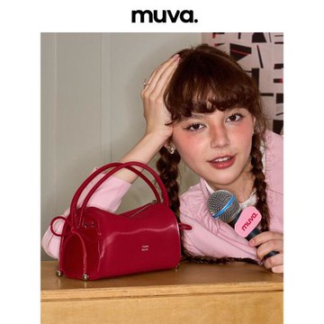 muva盒盒斜挎包手提包小眾高級感通勤小拎包輕便時尚精致4.15新款