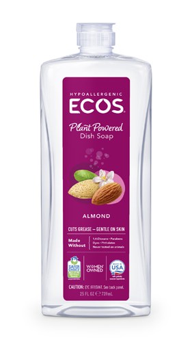 Earth Friendly ECOS Dishmate Almond 25 fl oz