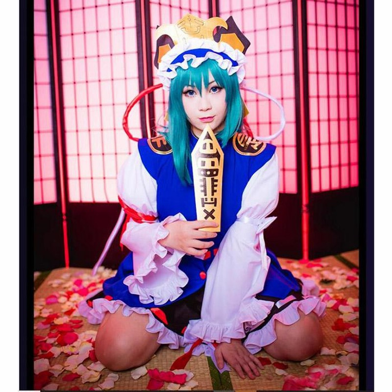 東方Project 四季映姫・ヤマザナドゥ コスプレ 衣装 Amazon.co.jp: 四季映姫·ヤマザナドゥコスプレ衣装 ウイッグ付き