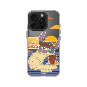 iPhone 16 Pro Clear 透明 - 迪士尼-史迪奇 Disney Stitch - 史迪奇 - 海灘上的史迪奇