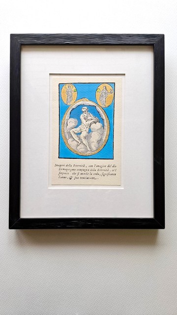 原創藝術版畫 | 義大利塔羅牌 | 眾神形象 | 米蘭製作 | 手工著色