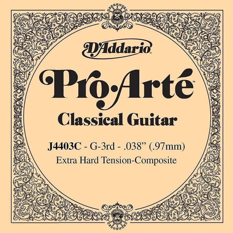 D'Addario ダダリオ クラシックギター用バラ弦 プロアルテ G-3rd