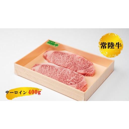 ふるさと納税 茨城県 鉾田市 サーロインステーキ肉 400g ロース