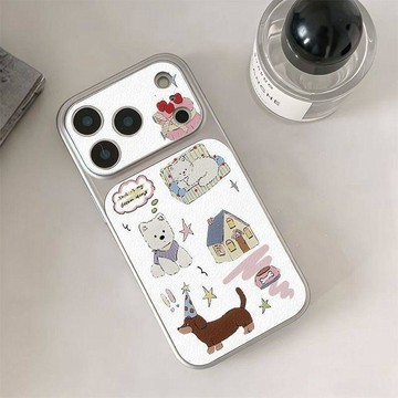 西高地適用蘋果17手機殼iPhone16promax全包15大視窗14/13/12女
