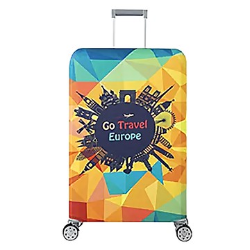 理享家 行李箱保護套  XL(29~32吋)  地球幻彩