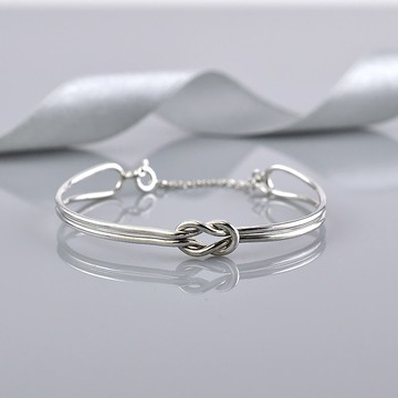 平結手環 925純銀