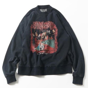 FREAK'S STORE 【EXCLUSIVE】復古風格 Slipknot 背面印花衛衣 肖像拼貼畫