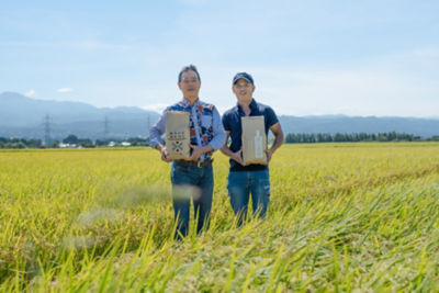 山形 井上農場 イノウエノウジョウ つや姫・雪若丸 各4kg 米