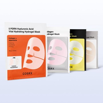 [4 TYPES] COSRX Hydrogel Mask Sheet 1ea