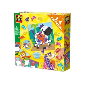 SES Creative 幼兒蒙特梭利-剪出來的圖形-14061