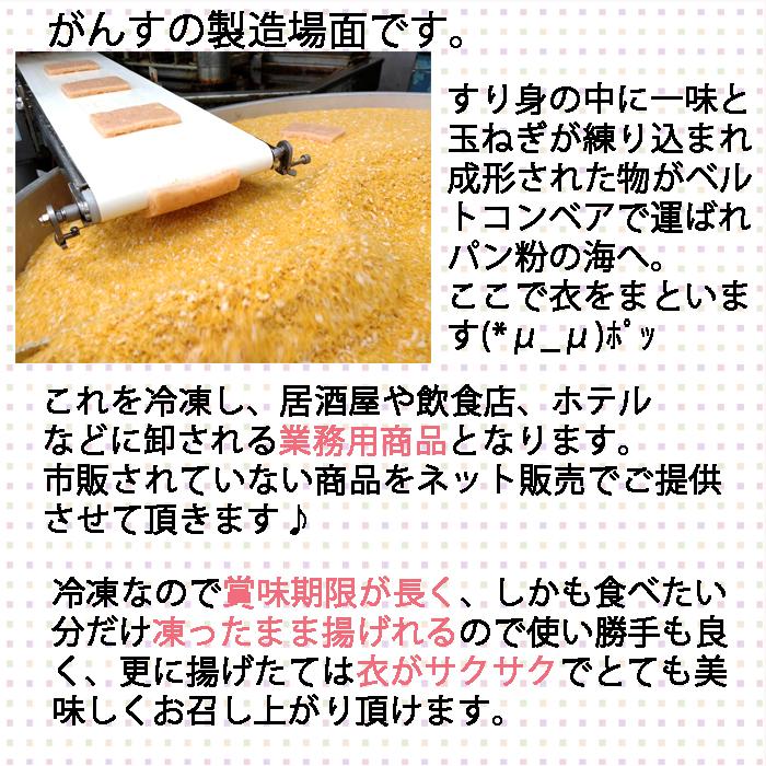 堀水産 広島名物 冷凍 がんす 30枚入り ご当地 グルメ 練り製品 練り物