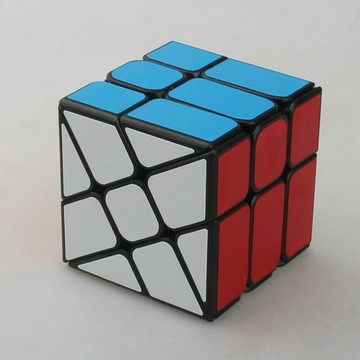 【小小店舖】永駿風火輪黑白色三階概念魔術方塊 3階魔域 異形 魔方