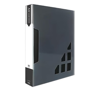 珠友文化 無內紙資料簿 A4  黑色  80本